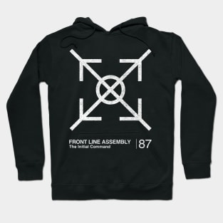 The Initial Command / Minimalist Graphic Design Fan Artwork Hoodie